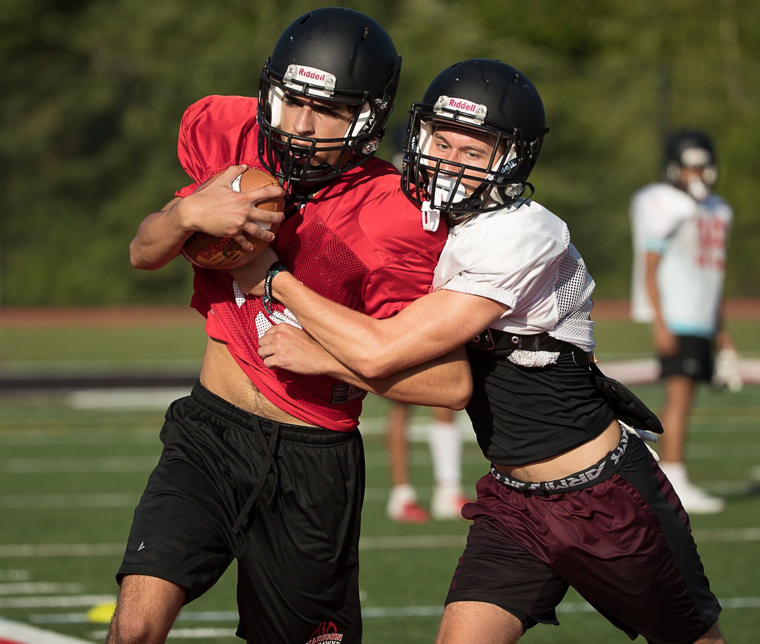 Madison football practice 14